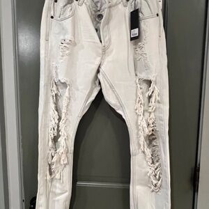 One Teaspoon Brando Saints  Jeans  Distressed.  Destroyed